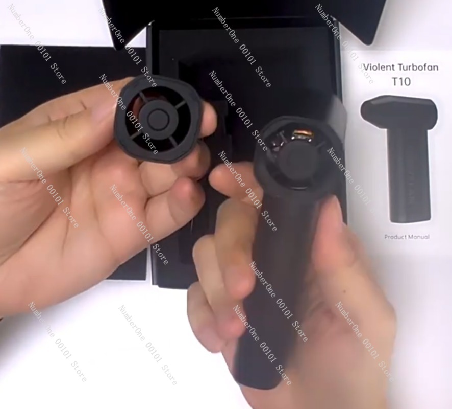 Outdoor Camping Fans - T10 Mini Handheld High-Speed Fan, Violent