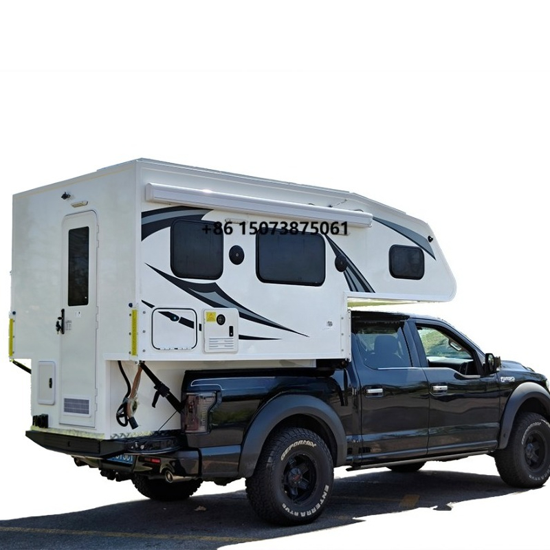 Outdoor Camping Awning - Modern Style 4-Person Pickup Camper Foldable