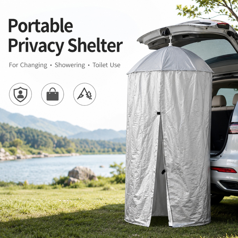 Outdoor Camping Automatic Quick Opening Tent - 1Pcs Emergency Portable Hanging Privacy Shelter