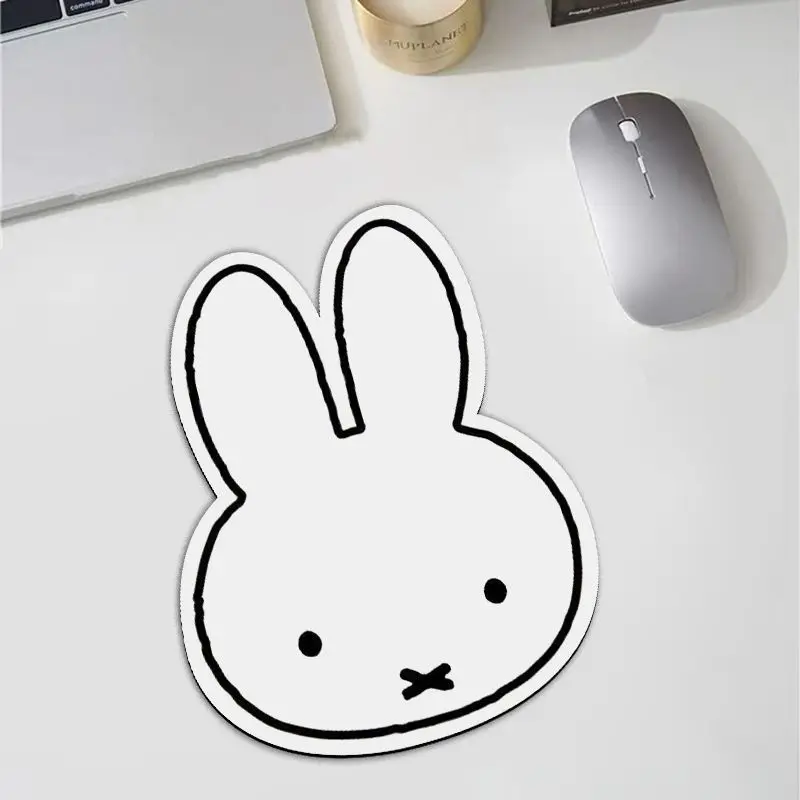 Camp Table Folding - Kawaii Miffy Rabbit Shaped Mouse Pad