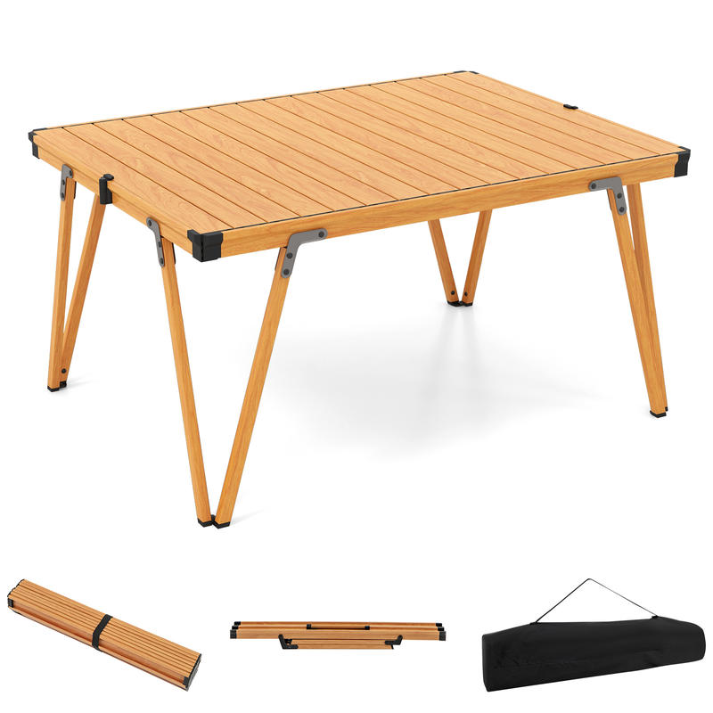 Camp Table Folding - Single Folding Picnic Table 93 x