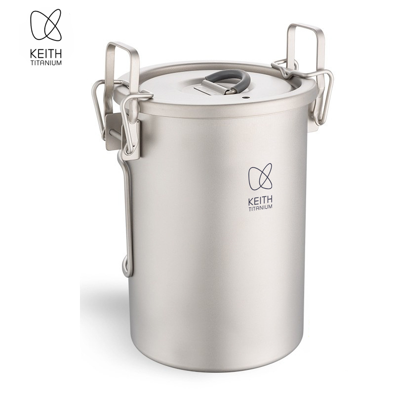KEITH Pure Titanium Rice Cooke - огляд і ціна Camp Cooking Set