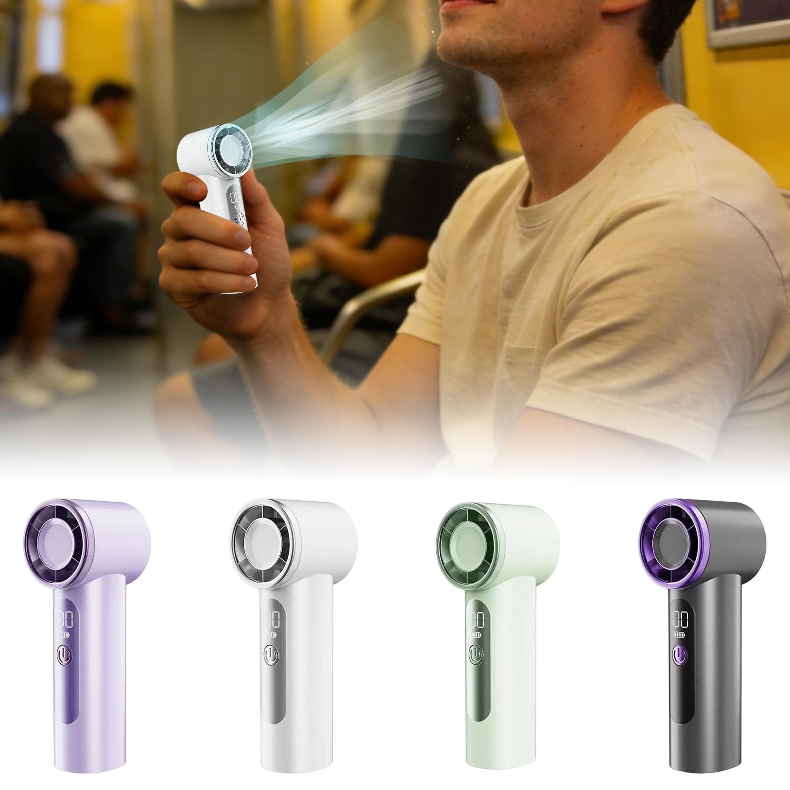 USB Rechargeable Mini Handheld - огляд і ціна Outdoor Camping Fans