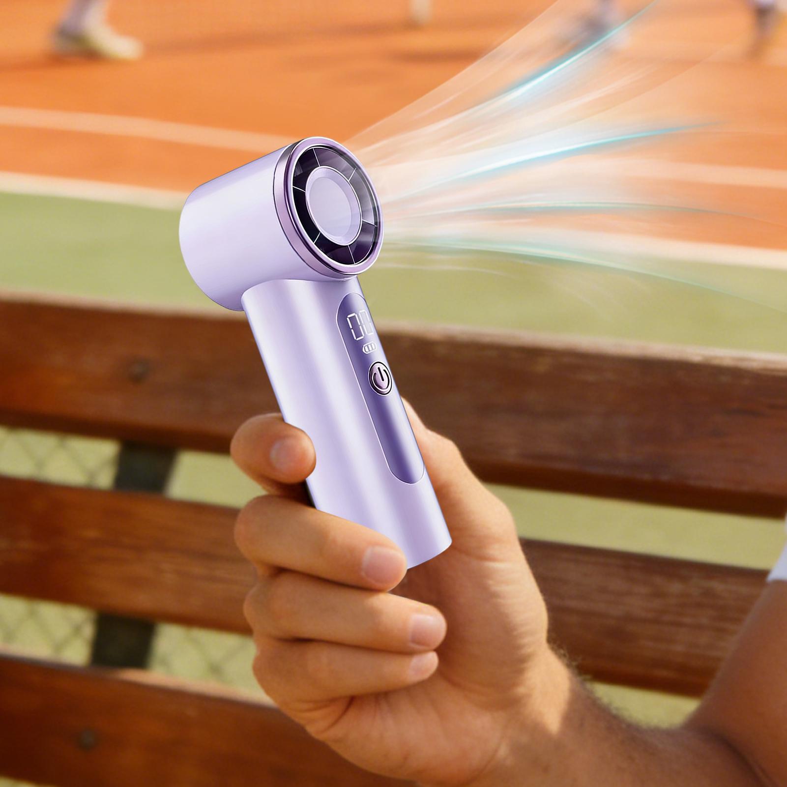 USB Rechargeable Mini Handheld - огляд і ціна Outdoor Camping Fans