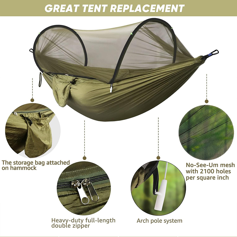 Outdoor Camping Hammock with M - огляд і ціна Outdoor Camping Mosquito Net