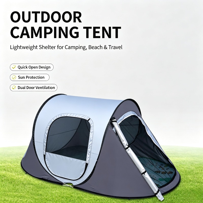 Hand Throw Pop Up Boat Tent Po - огляд і ціна Outdoor Camping Automatic Quick Opening Tent