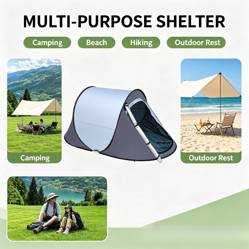 Hand Throw Pop Up Boat Tent Po - огляд і ціна Outdoor Camping Automatic Quick Opening Tent