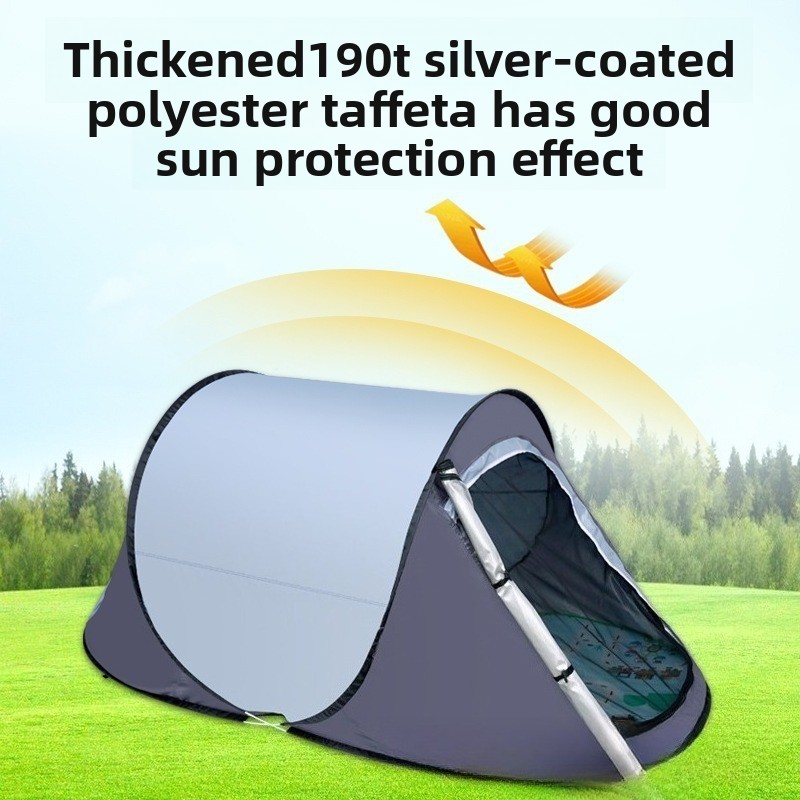 Hand Throw Pop Up Boat Tent Po - огляд і ціна Outdoor Camping Automatic Quick Opening Tent