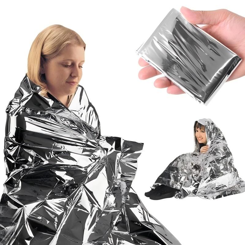 4 pcs Emergency Blanket Outdoo - огляд і ціна First Aid Kit Camping