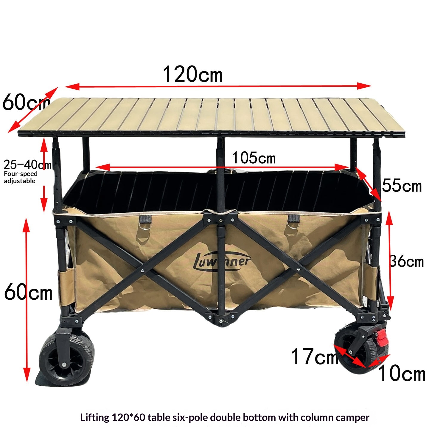 Outdoor Camping Cart Foldable  - огляд і ціна Outdoor Camping Usa
