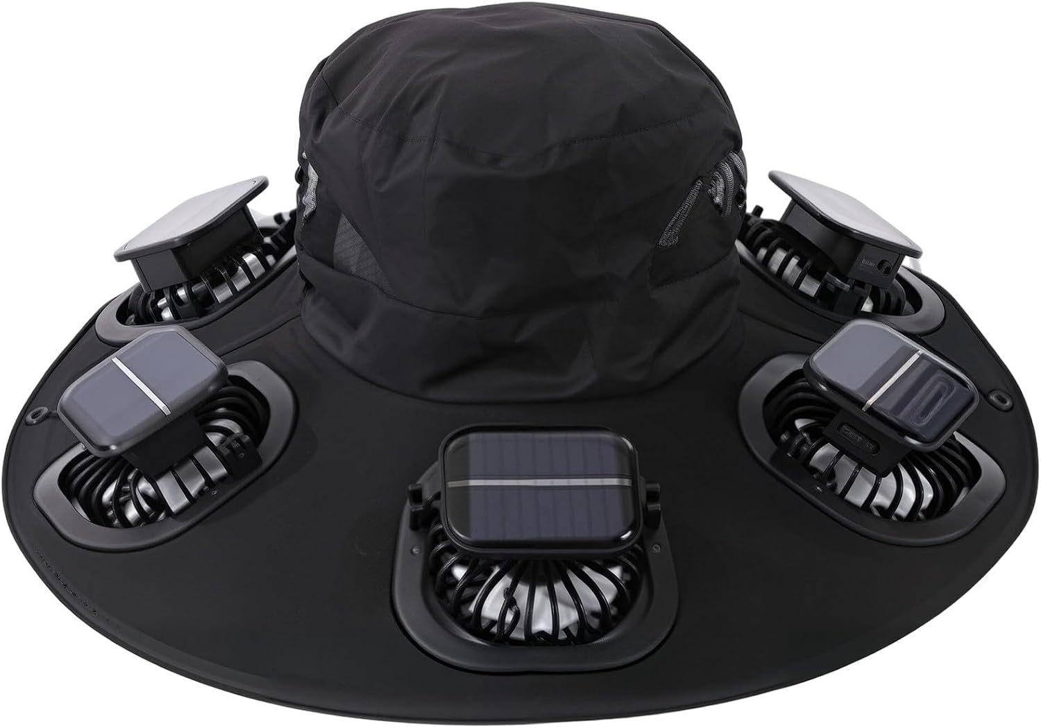 Hot 6 Fans Solar Fan Hat Breat - огляд і ціна Outdoor Camping Fans