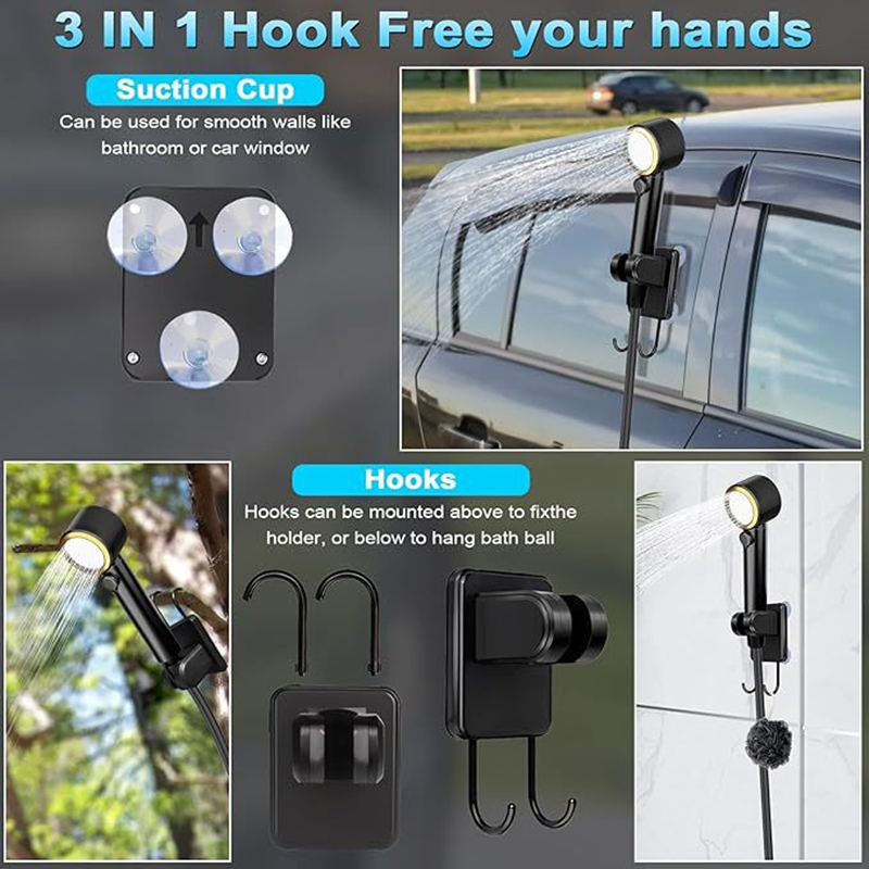 Camping Shower 3.6V 8000mAh IP - огляд і ціна Outdoor Camping Showers