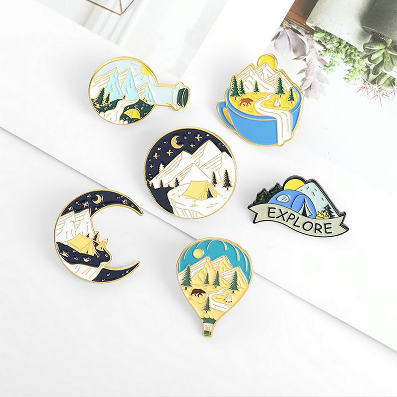 Camping Adventure Enamel Pins  - огляд і ціна Outdoor Camping For Kids