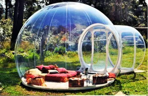 3M Outdoor Huge Inflatable Toy - огляд і ціна Outdoor Camping Inflatable Bubble Tent Large Diy Home