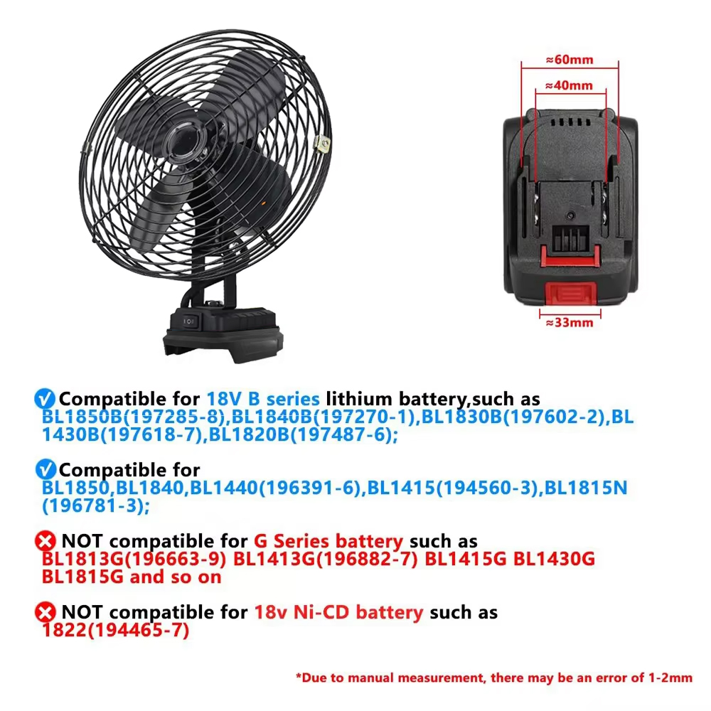 6/8In Camping Fan Outdoor Fish - огляд і ціна Outdoor Camping Fans