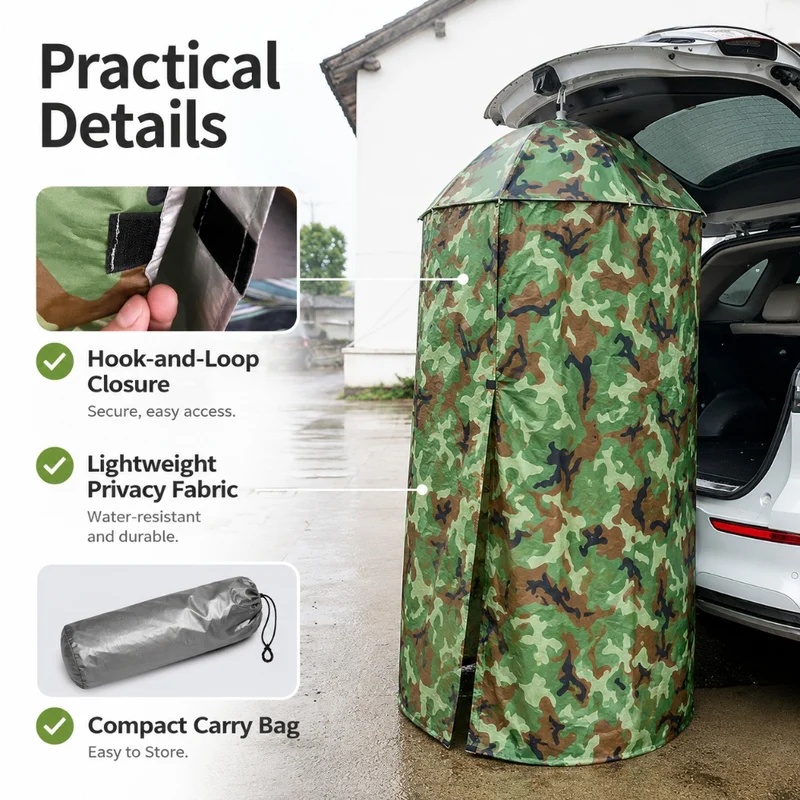 Outdoor Portable Hanging Priva - огляд і ціна Outdoor Camping Automatic Quick Opening Tent