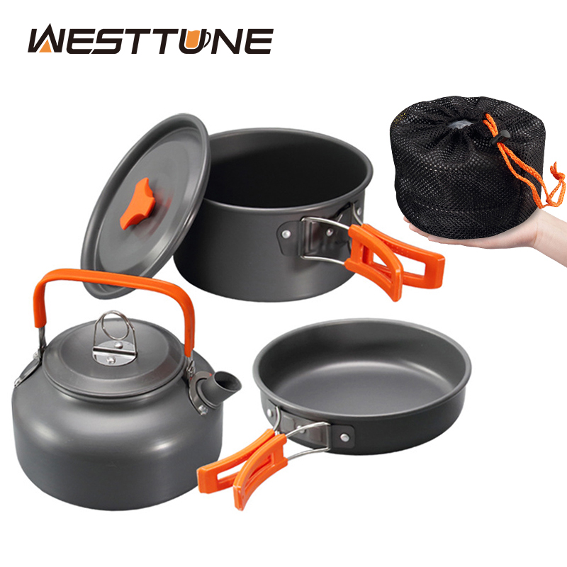 WESTTUNE Camping Cookware Kit  - огляд і ціна Camp Cooking Set