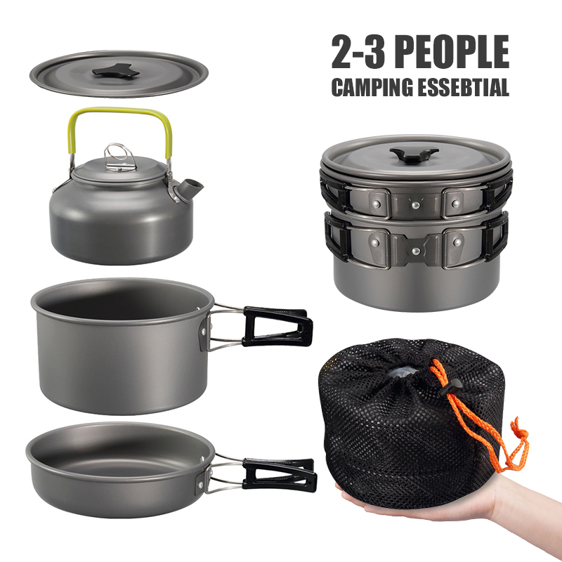 WESTTUNE Camping Cookware Kit  - огляд і ціна Camp Cooking Set