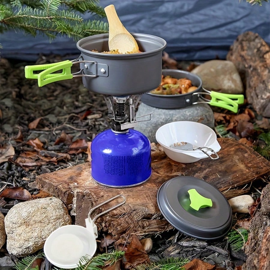 Camping Cooking Set: Portable  - огляд і ціна Camp Cooking Set