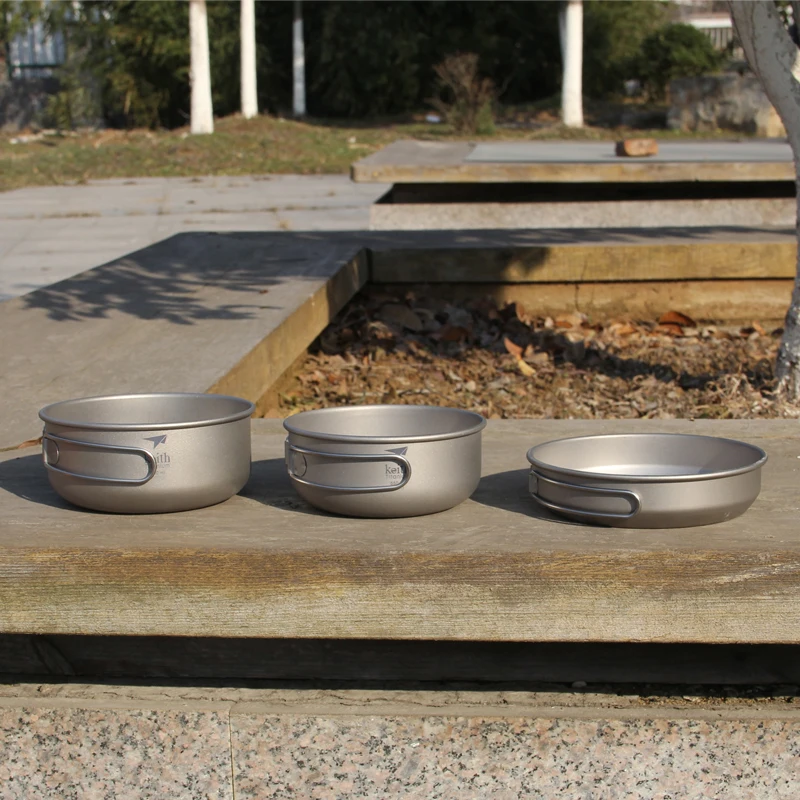 Keith 3PCS Titanium Cookware P - огляд і ціна Camp Cooking Set