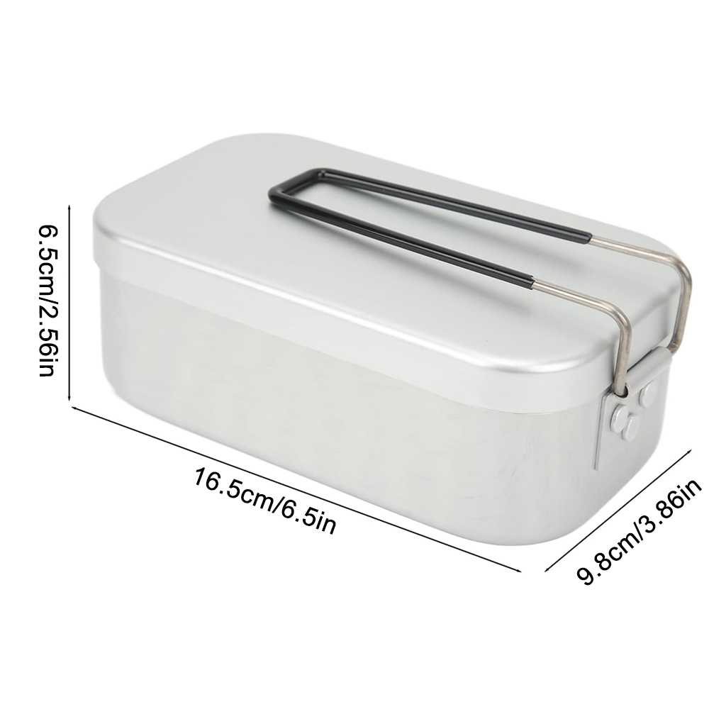 800ML Aluminum Lunch Boxes Out - огляд і ціна Camp Cooking Set