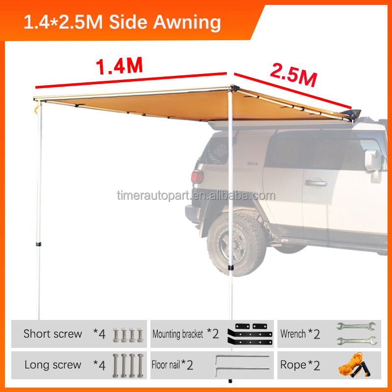 Custom Logo Sunscreen Car Awni - огляд і ціна Outdoor Camping Awning