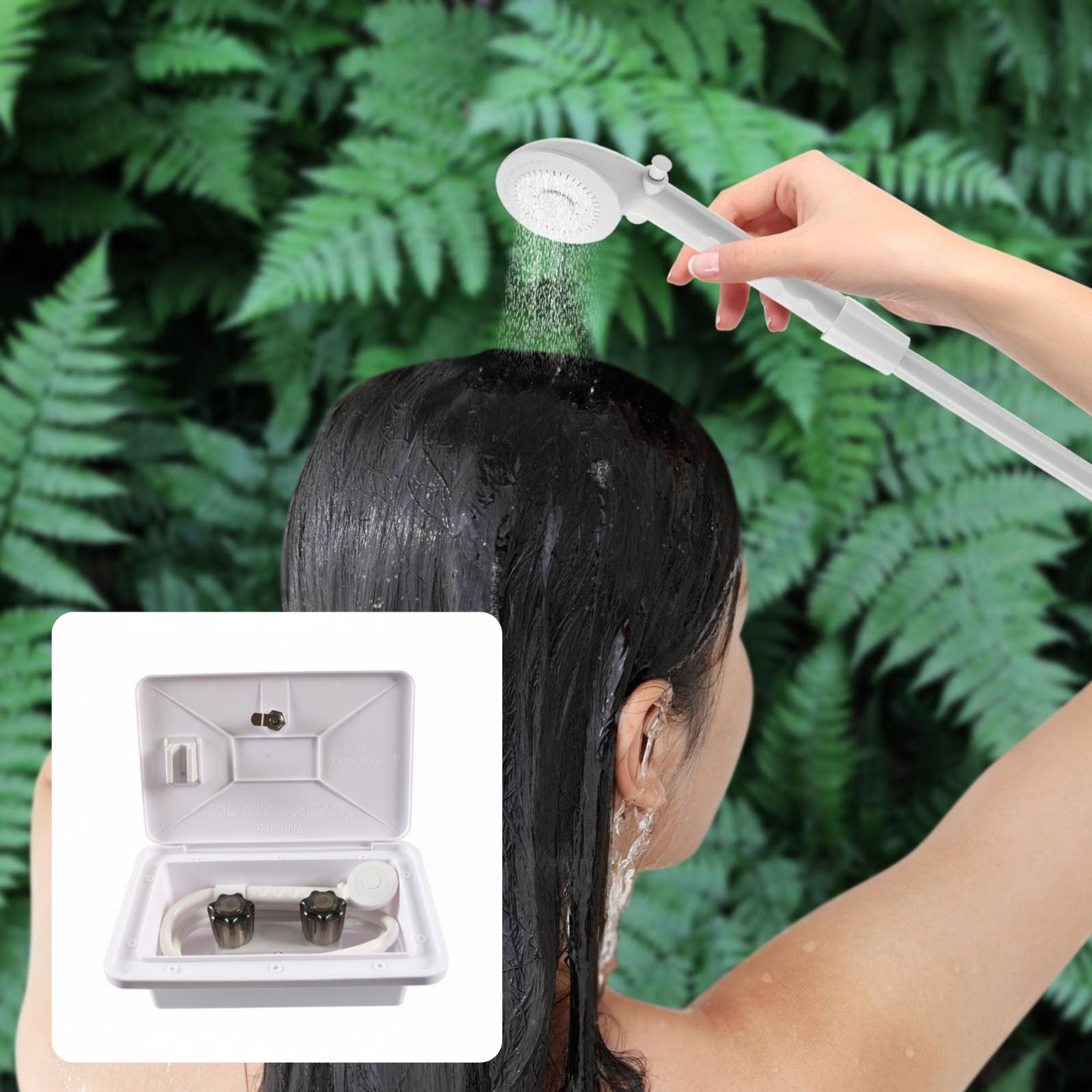 RV Exterior Shower Box Compact - огляд і ціна Outdoor Camping Gear