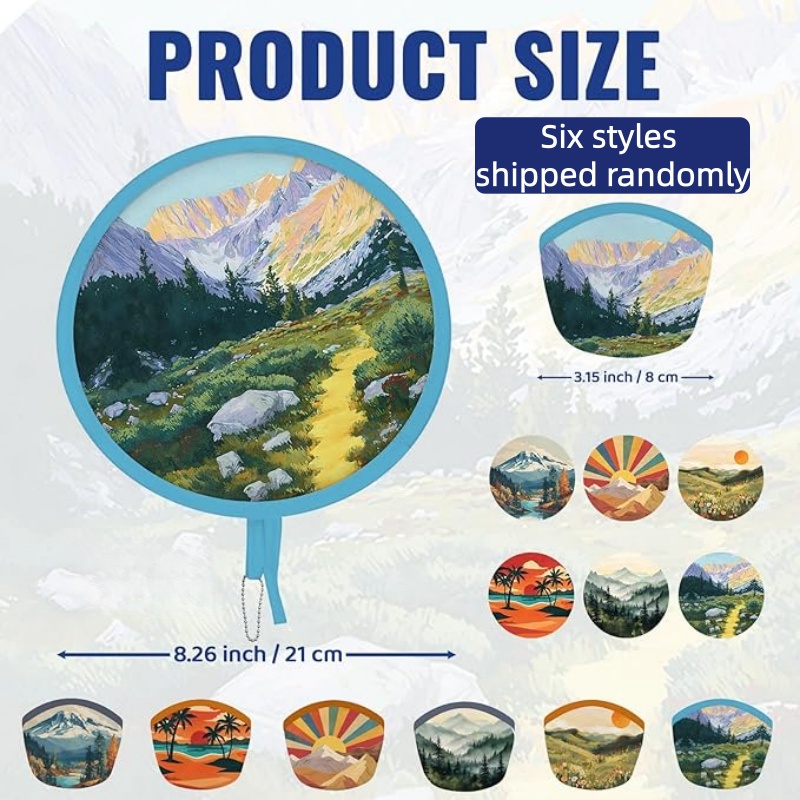 1/2/3/4pcs Summer Handheld Fol - огляд і ціна Outdoor Camping Fans