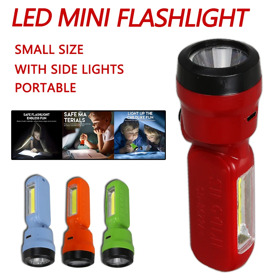Mini COB+XPE Children Flashlig - огляд і ціна Outdoor Camping For Kids