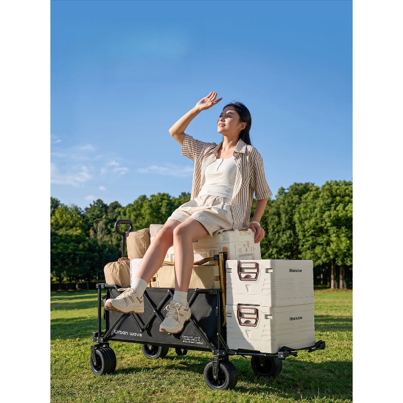 Folding Camping Wagon Cart Out - огляд і ціна Outdoor Camping For Kids