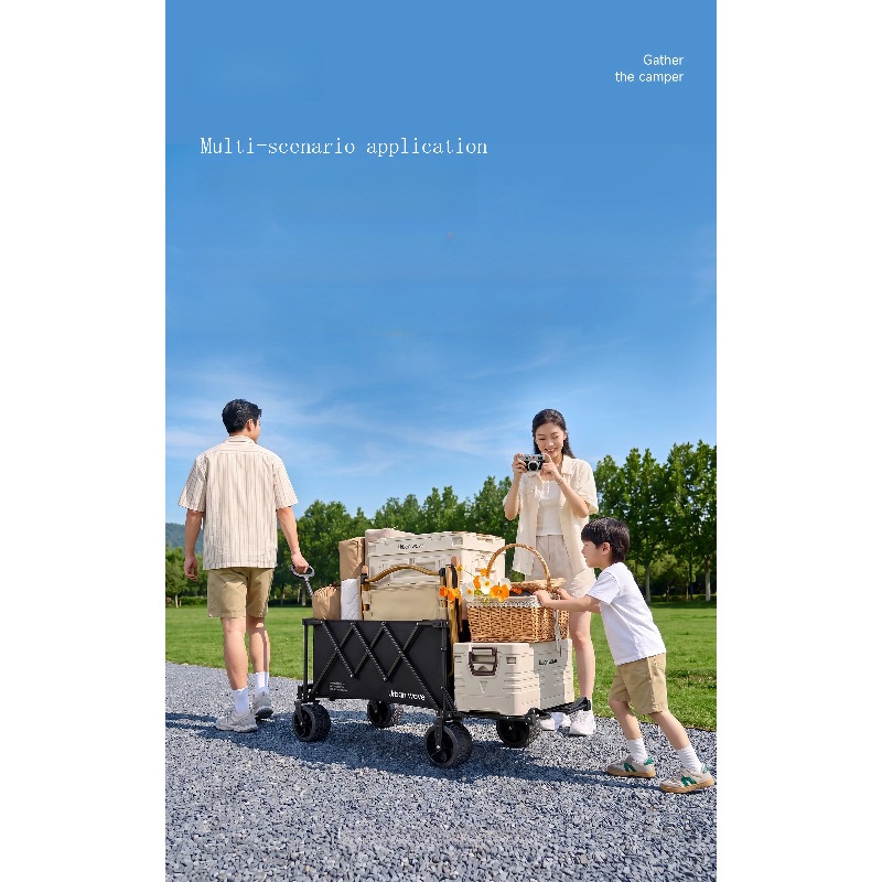 Folding Camping Wagon Cart Out - огляд і ціна Outdoor Camping For Kids