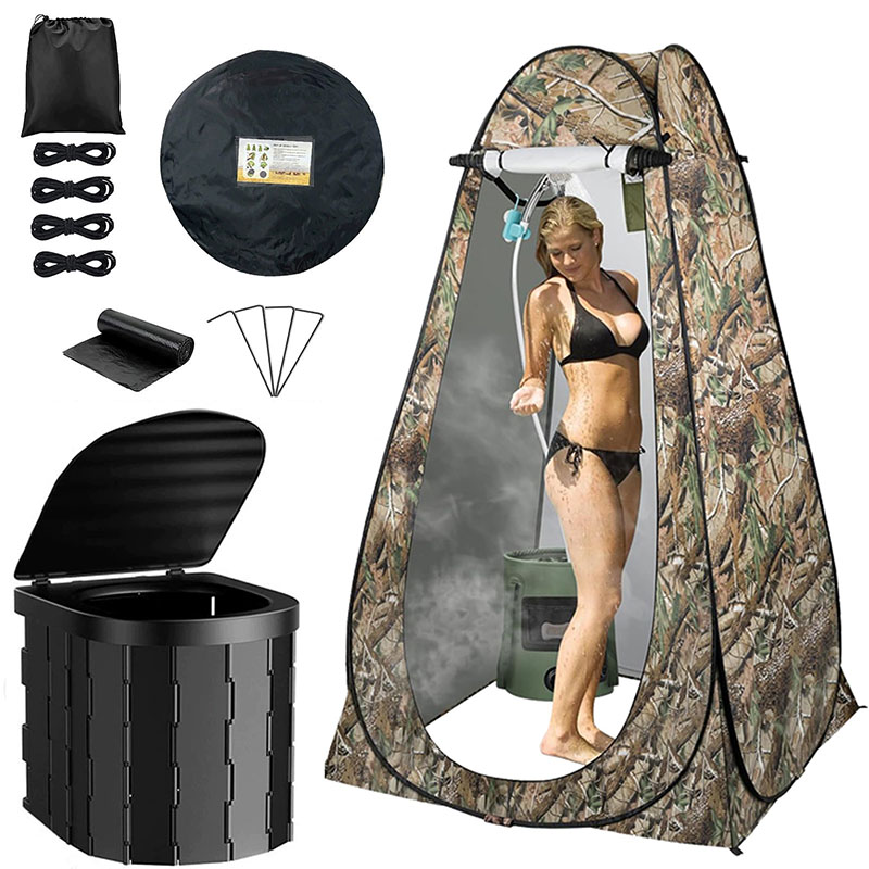 ‌Portable Pop-Up Toilet Tent P - огляд і ціна Outdoor Camping Automatic Quick Opening Tent