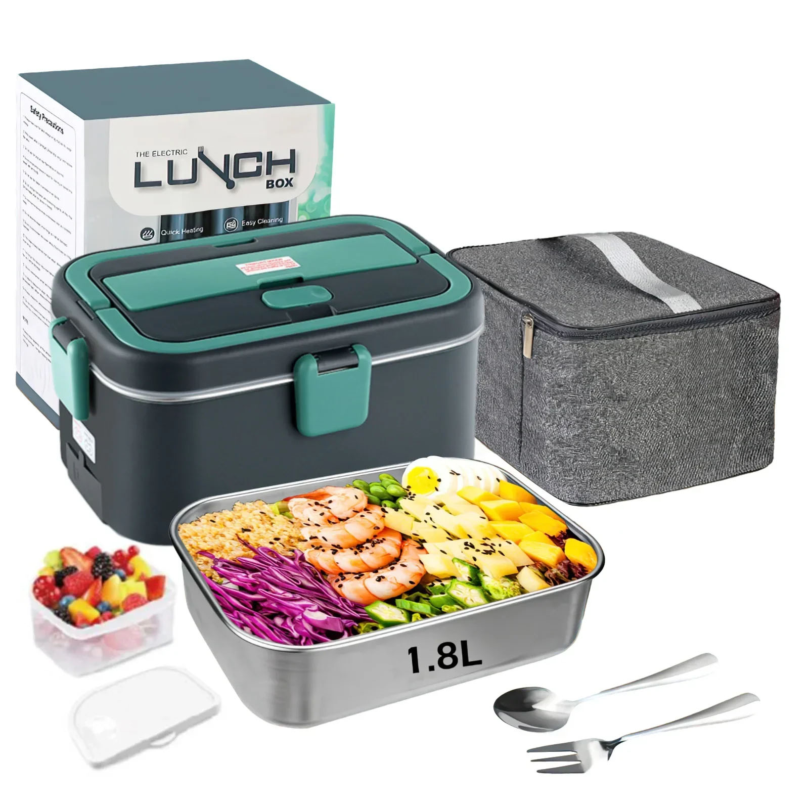Electric Lunch Box Food Warmer - огляд і ціна Outdoor Camping Heater