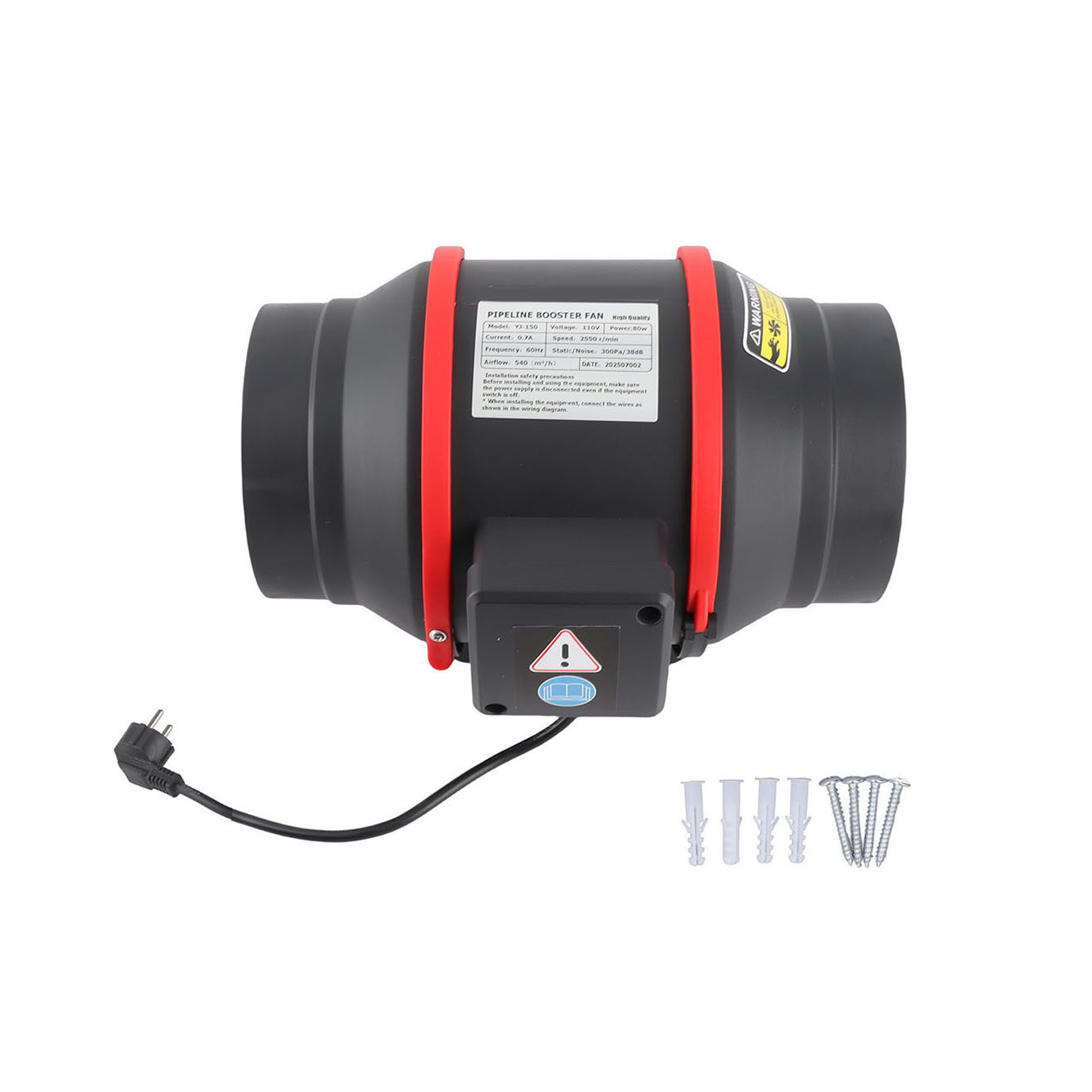 Vent Booster Fan Inline Duct F - огляд і ціна Outdoor Camping Fans