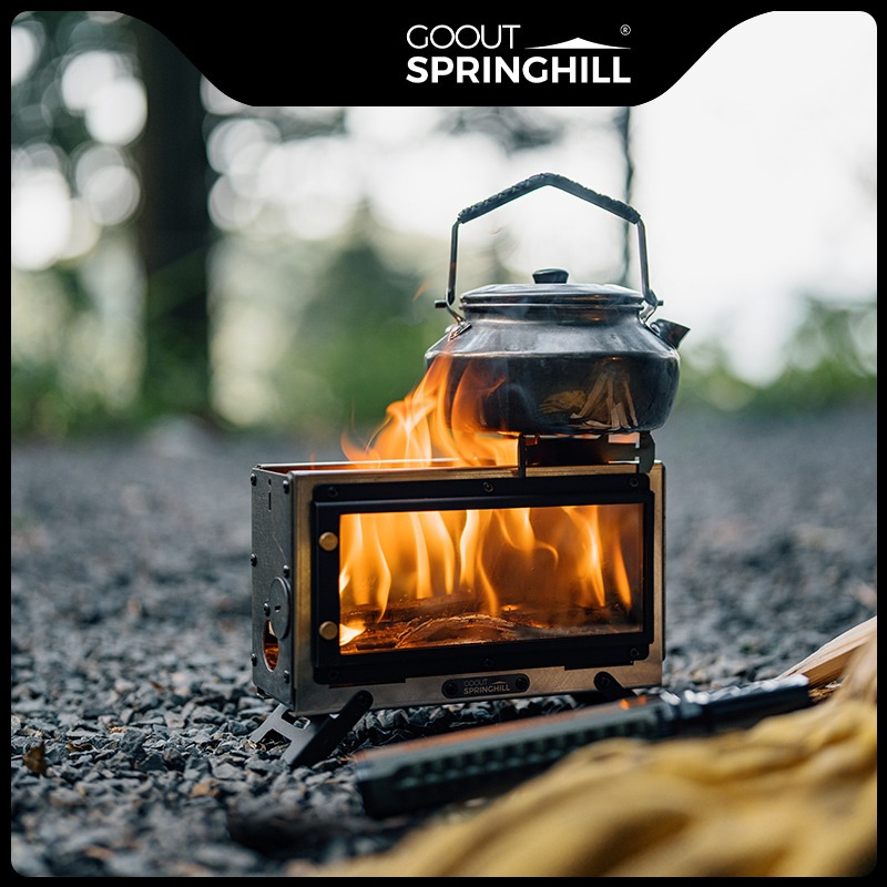 Goout Springhill Wood Stove Po - огляд і ціна Outdoor Camping Heater