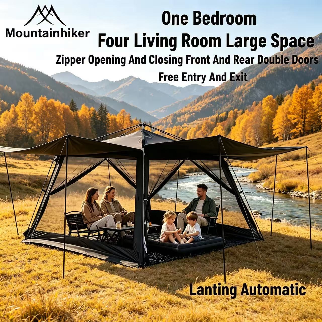 Upgraded 8-16Person Folding Ca - огляд і ціна Outdoor Camping Automatic Quick Opening Tent