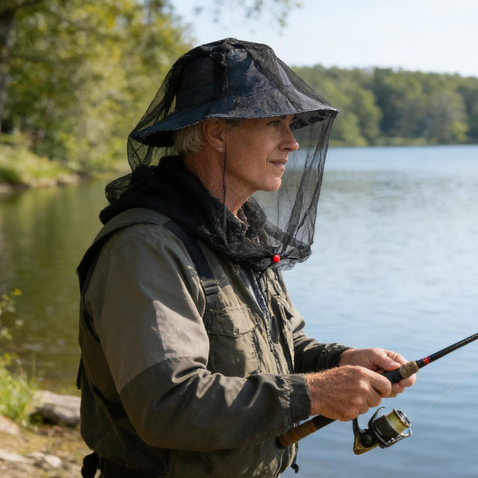 Breathable Fly Head Net With D - огляд і ціна Outdoor Camping Mosquito Net