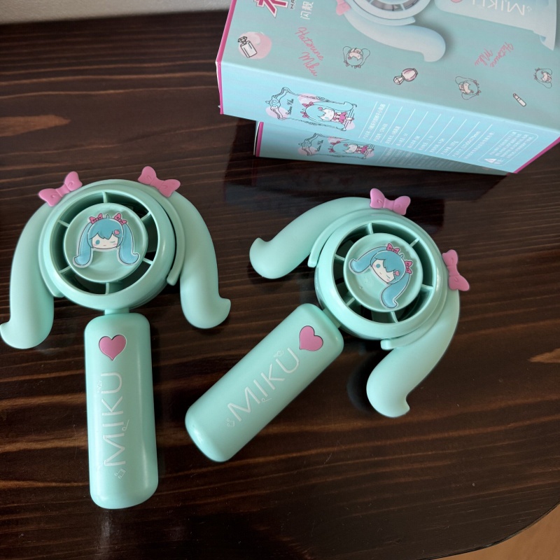 Hatsune Miku Mini Handheld Fan - огляд і ціна Outdoor Camping Fans