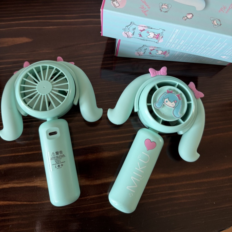 Hatsune Miku Mini Handheld Fan - огляд і ціна Outdoor Camping Fans