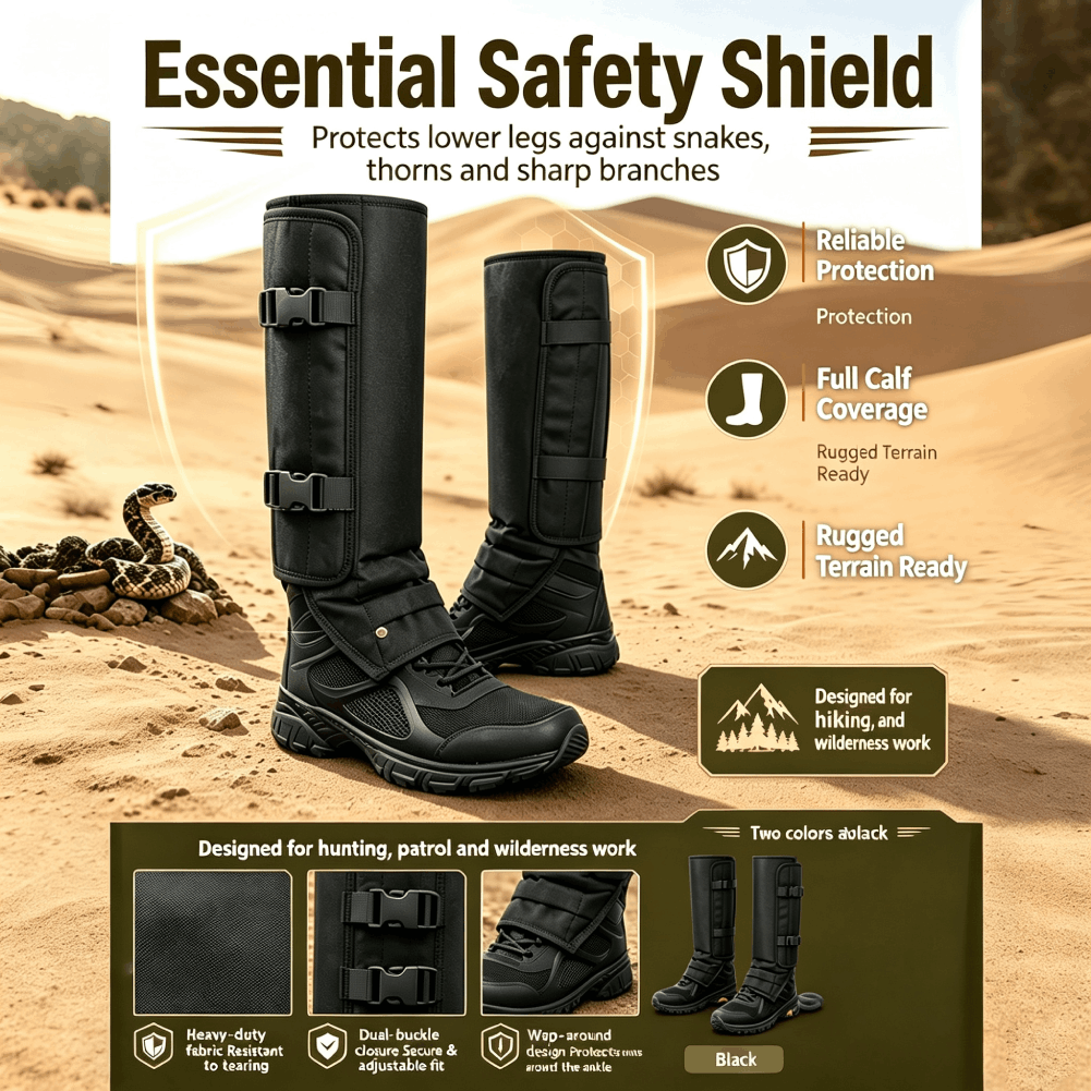 Snake‑bite Proof Leg Gaiters W - огляд і ціна Outdoor Camping Gear
