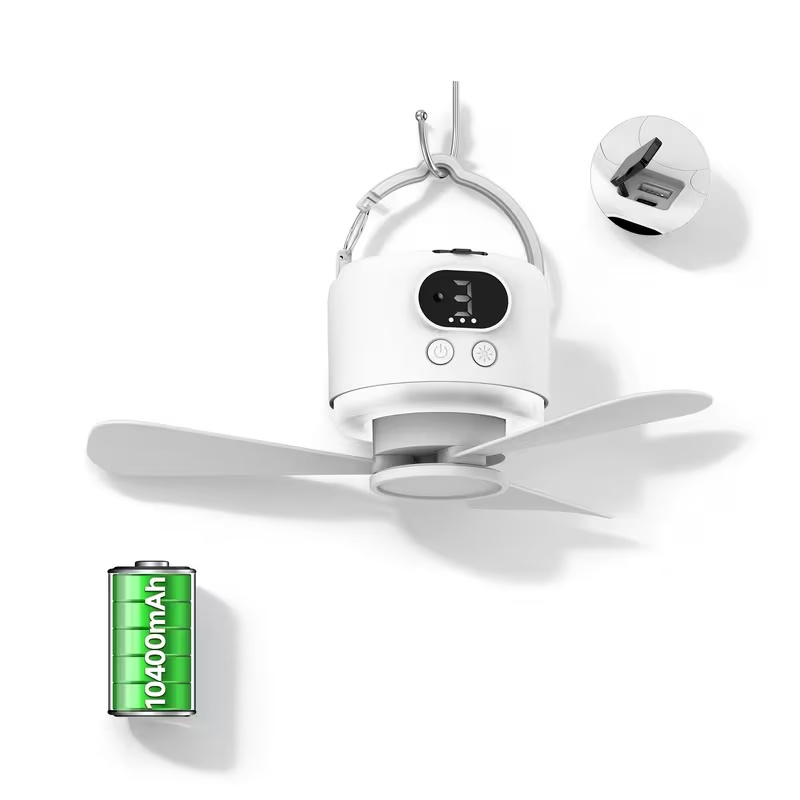 10400Mah Rechargeable Portable - огляд і ціна Outdoor Camping Fans