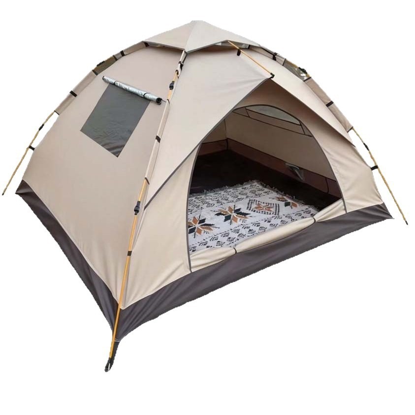3-4 Person Waterproof Camping  - огляд і ціна Outdoor Camping Automatic Quick Opening Tent