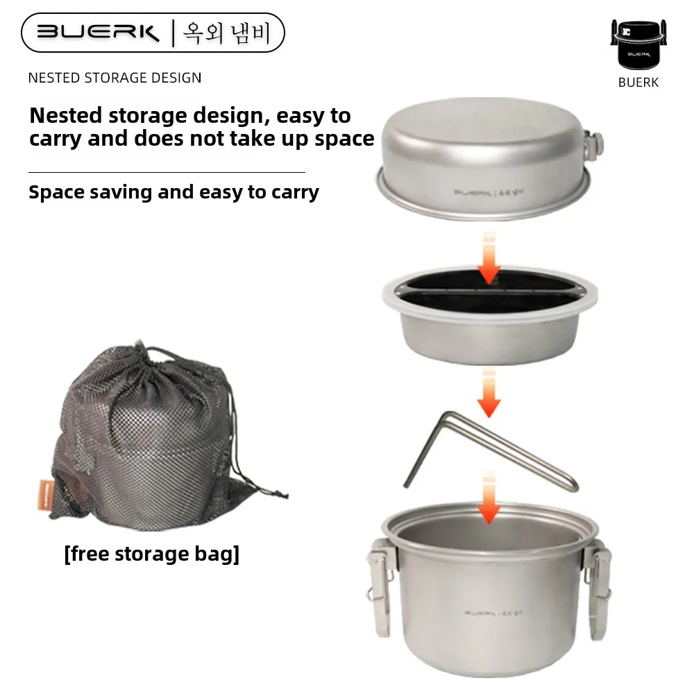 Outdoor Camping Multi Function - огляд і ціна Camp Cooking Set