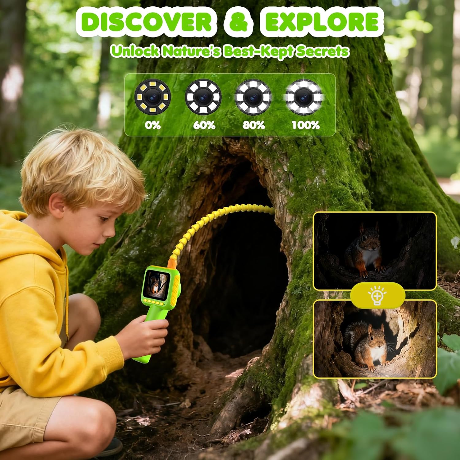 Endoscope for Kids, Borescope  - огляд і ціна Outdoor Camping For Kids