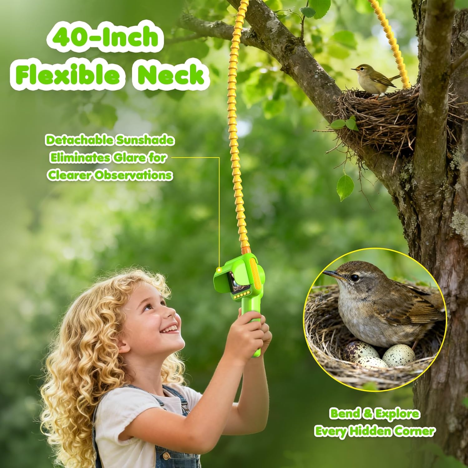Endoscope for Kids, Borescope  - огляд і ціна Outdoor Camping For Kids