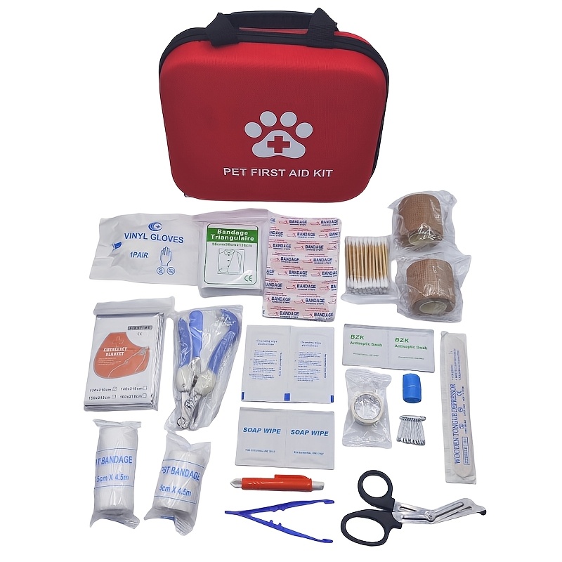 Portable Pet First-Aid Kit, Ca - огляд і ціна First Aid Kit Camping