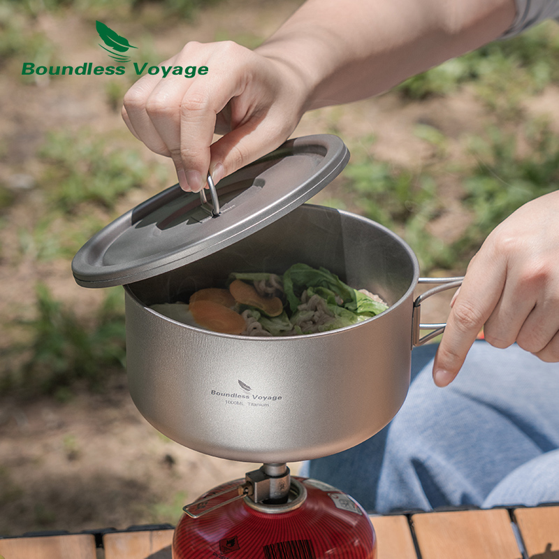 Boundless Voyage Titanium Camp - огляд і ціна Camp Cooking Set