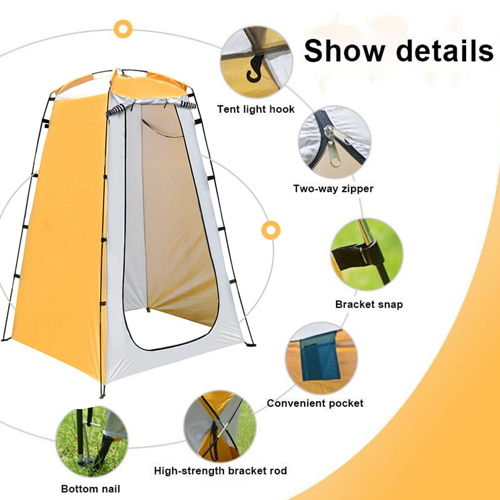 Sunshade Bathing Tents Folding - огляд і ціна Outdoor Camping Automatic Quick Opening Tent