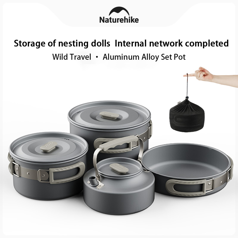 Naturehike Outdoor Pot Set,Cam - огляд і ціна Camp Cooking Set