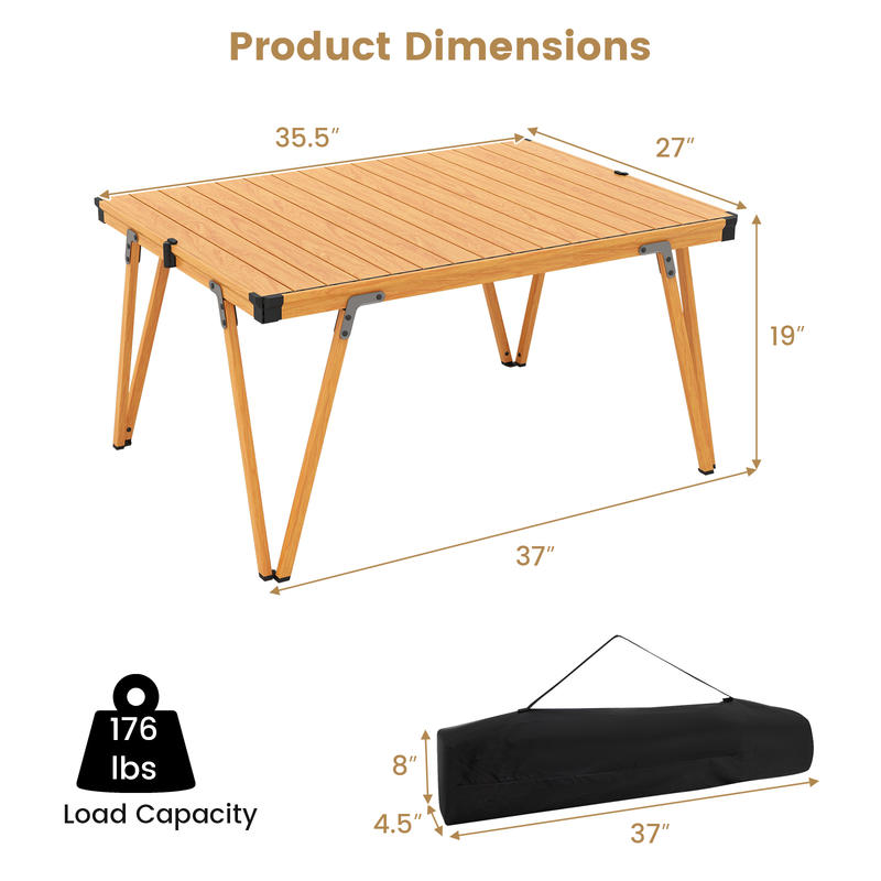 Single Folding Picnic Table 93 - огляд і ціна Camp Table Folding